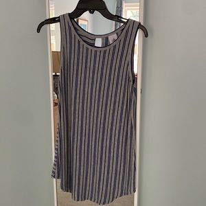 Cabi blue and grey tank